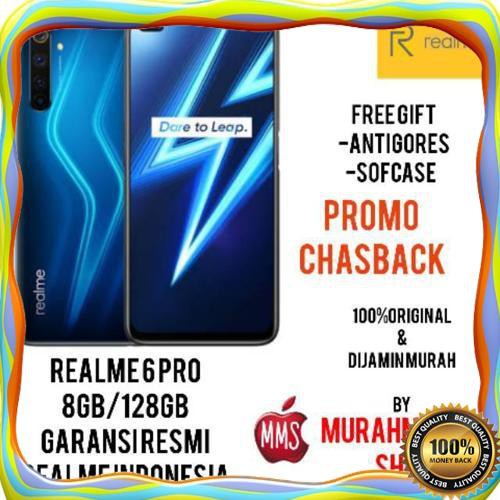 Realme Realme 6 Pro 8 128 8Gb 128Gb Garansi Resmi