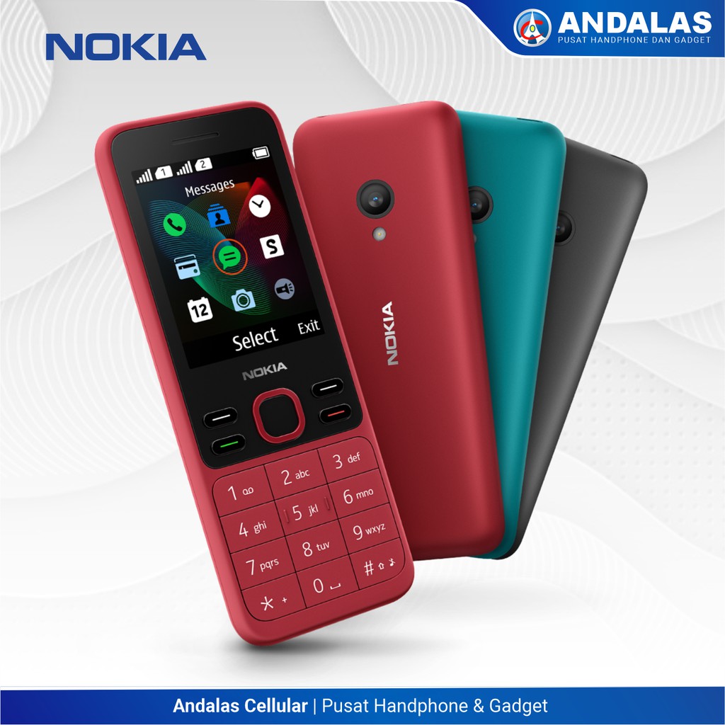 NOKIA FEATURE PHONE N-150 NEW 2020 DUAL SIM GARANSI RESMI