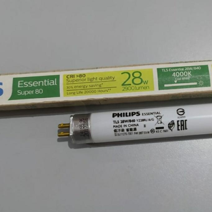 @@@@] Lampu T5 28W 28 Watt Philips TCH086 TL5 840 Kuning Semu / Warm White