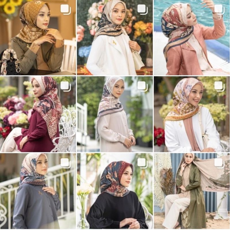 Wana Scarf By Wearingklamby klamby WK || JULANG SCARF BY KLAMBY WEARINGKLAMBY||ANGGREK SCARF