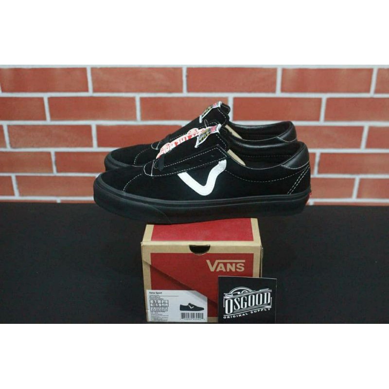 Vans Sport Suede Black White