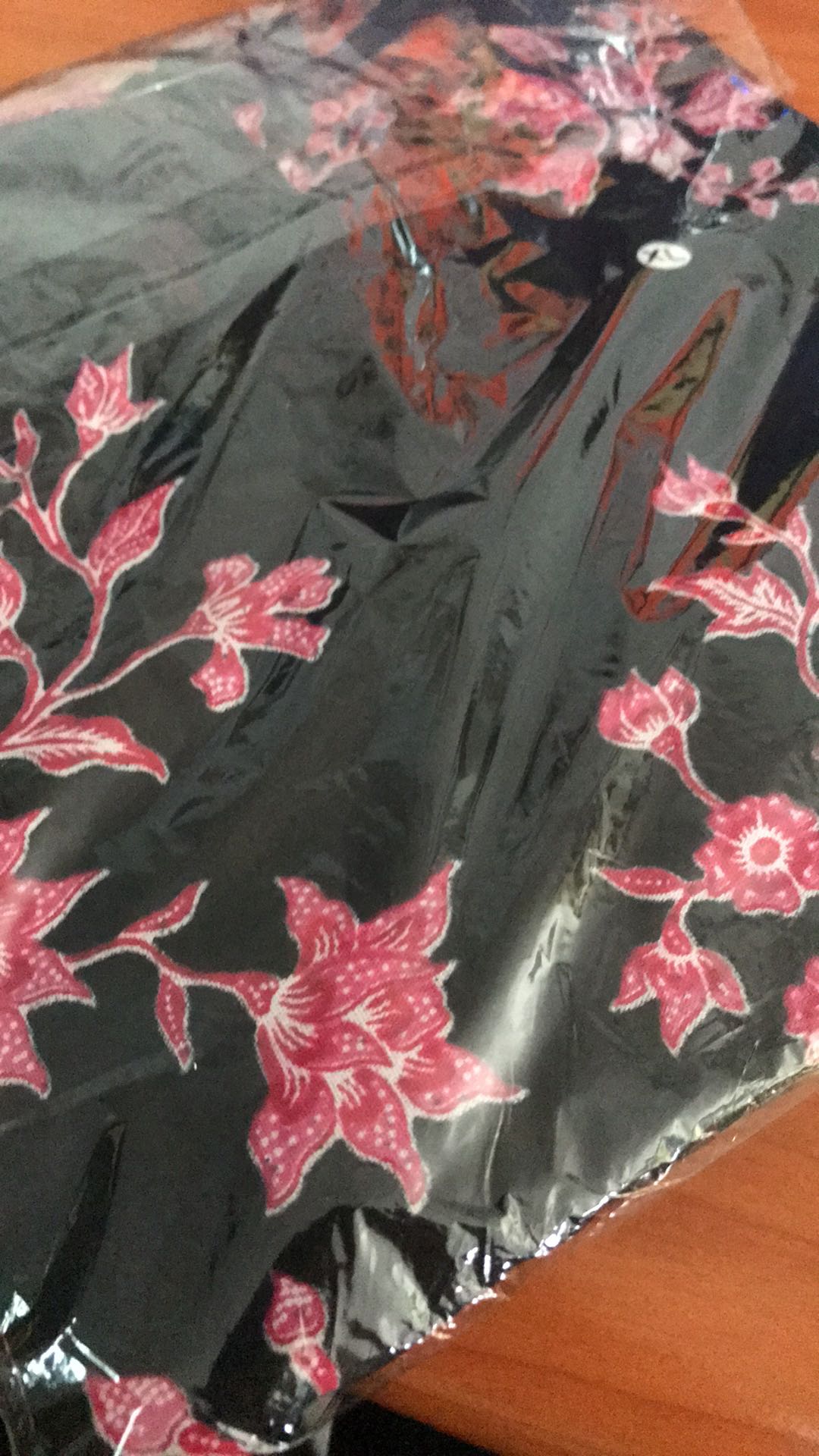 Baju Tunik Batik Fashion Atasan Tunik Cewek Kantor Outer Solo Td 178