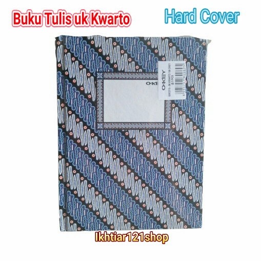 

Segera Miliki Buku Tulis Kwarto Cover Tebal/Buku Kuarto Hard Cover Isi 100 Lembar Terlaris