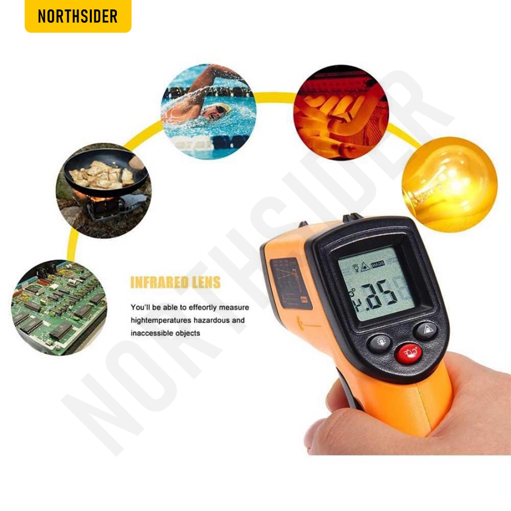 DIGITAL INFRARED THERMOMETER / IR TERMOMETER / LASER TERMO GUN - GM320