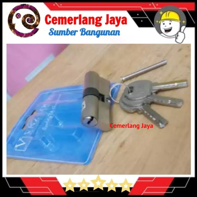 SILINDER KUNCI VNZ 6 CM - ISI KUNCI PINTU - ANAK KUNCI