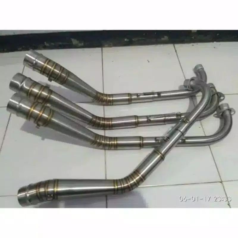 LEHER KNALPOT (INLET 50) SUPRA JUPITER KHARISMA VEGA REVO SHOGUN SMASH BLADE DLL