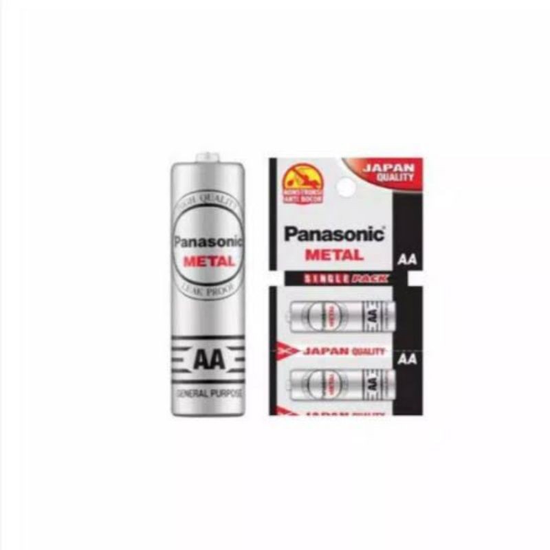 BATERAI PANASONIC PRIMA AA PANASONIC SILVER AA 12PCS/RENTENG