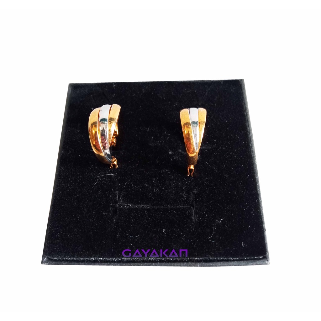 Isi 2 Pcs (Sepasang) Anting Tindik Wanita Mewah