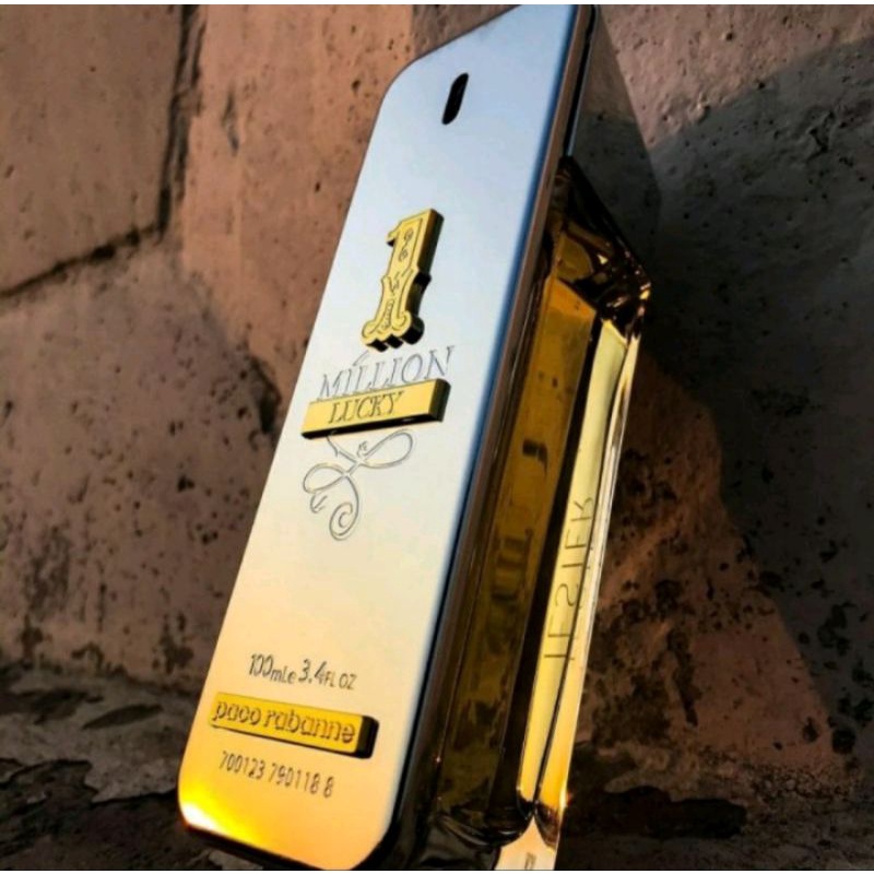 Parfum Original Eropa Paco Rabanne 1 Million Lucky For Men 100 ml - Parfum Pria