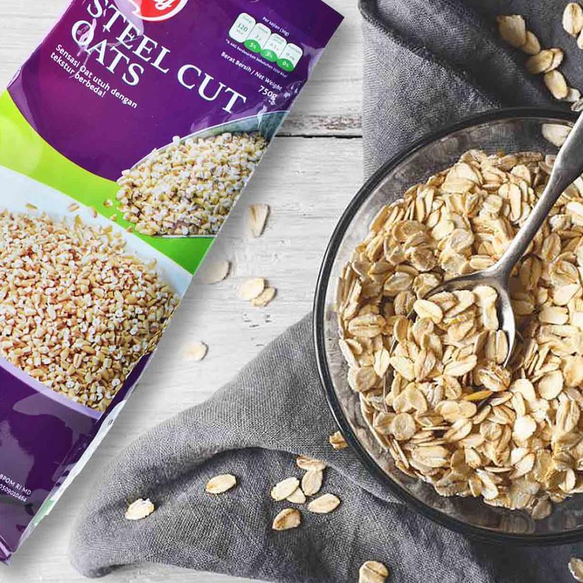 

RR4✦ Oatsy Steel Cut Oats 750 Gr Paling Laris