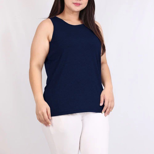 Jumbo 3L Singlet TankTop Tali Lebar Wanita Viorano/ Tank Top Tali Lebar Big Size 3L XXL Tengtop