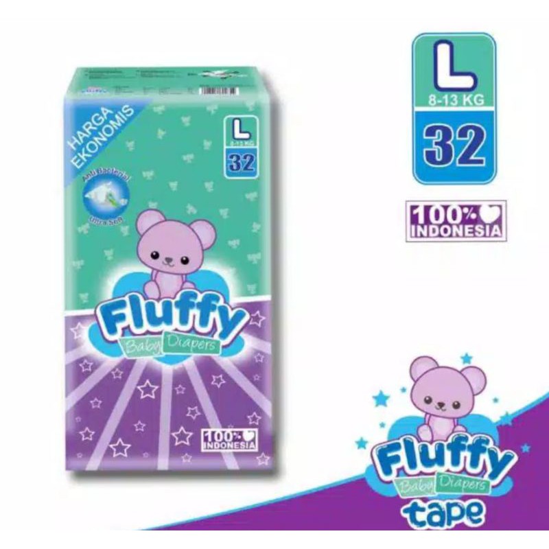 

fluffy tape, size L, 32.pcs