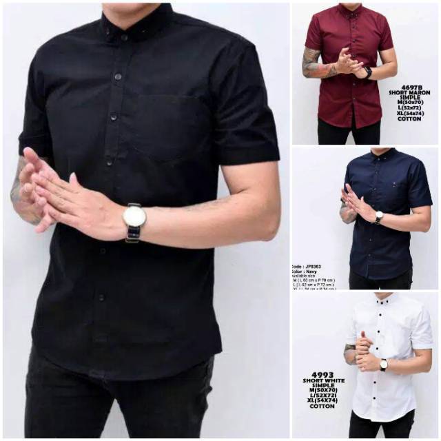 KEMEJA PRIA BOYI TOP MAN LENGAN PENDEK KASUAL FORMAL KERJA KEMEJA PRIA BOYI TOP MAN LENGAN PENDEK KASUAL FORMAL KERJA