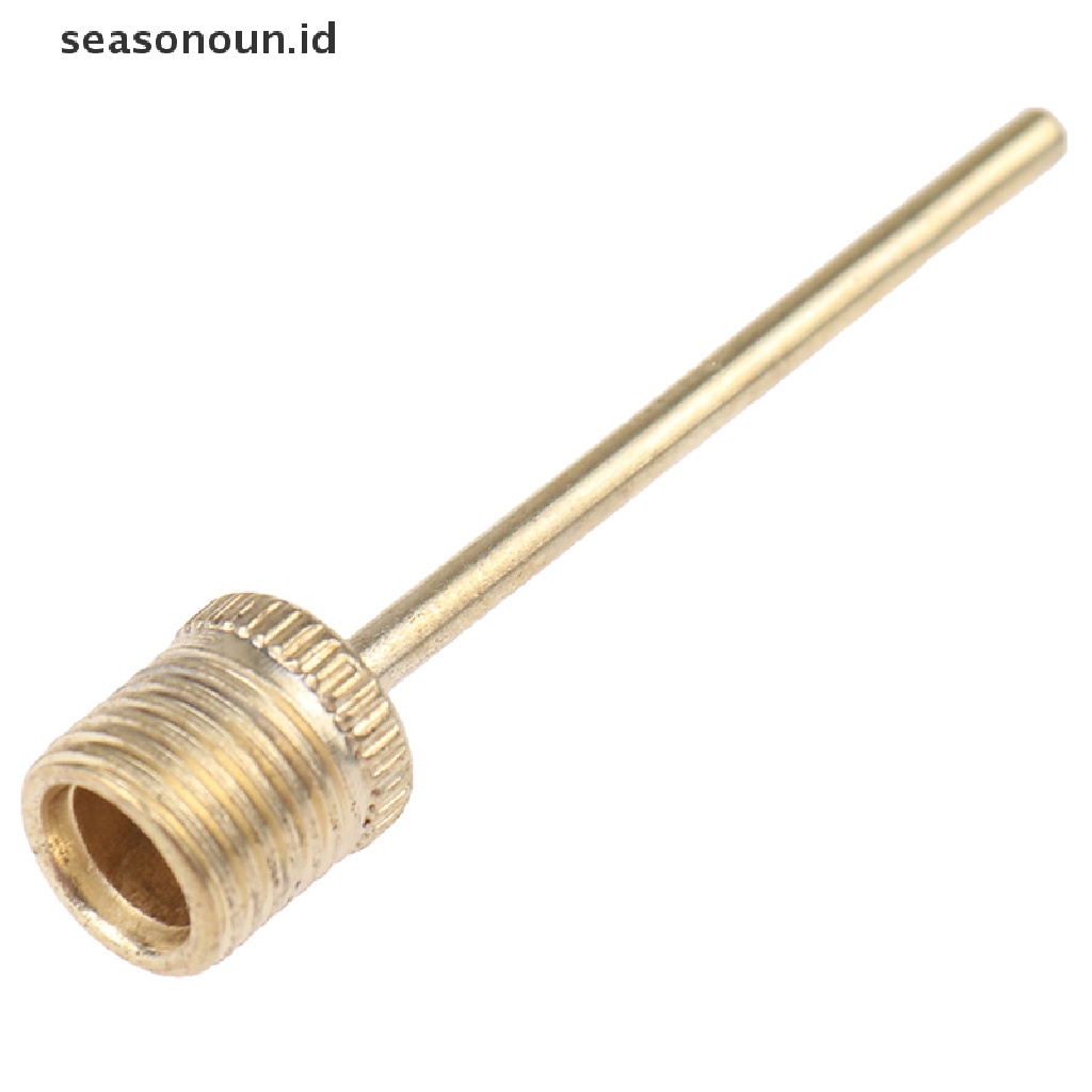 (seasonoun) 3 / 4pcs Adapter Nozzle Jarum Bola Untuk Pompa Ban Sepeda