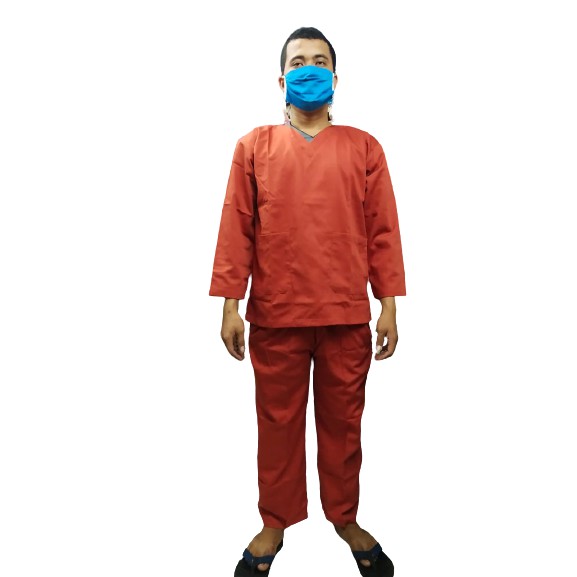 BAJU OK/BAJU OK DRILL/BAJU OK LENGAN PANJANG/SERAGAM MEDIS/BAJU MEDIS