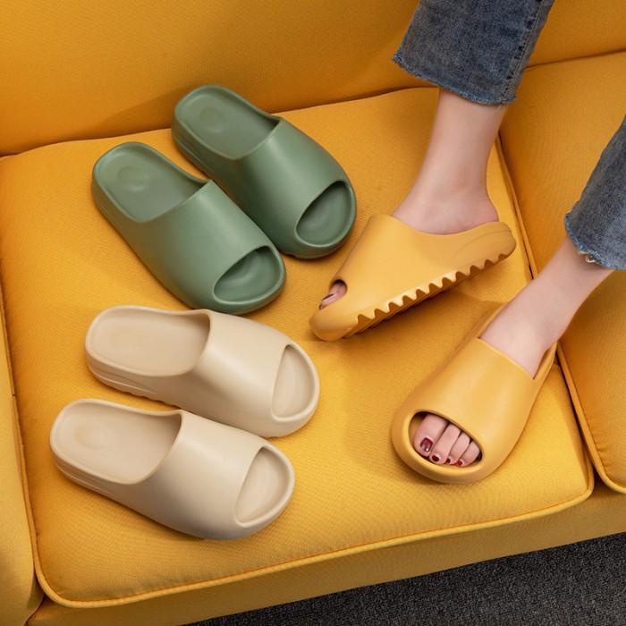 MONSTERA YEEZY SLIDE SANDAL YEEZY SLIDES KARET SLIPPER KANYE WEST TEBA