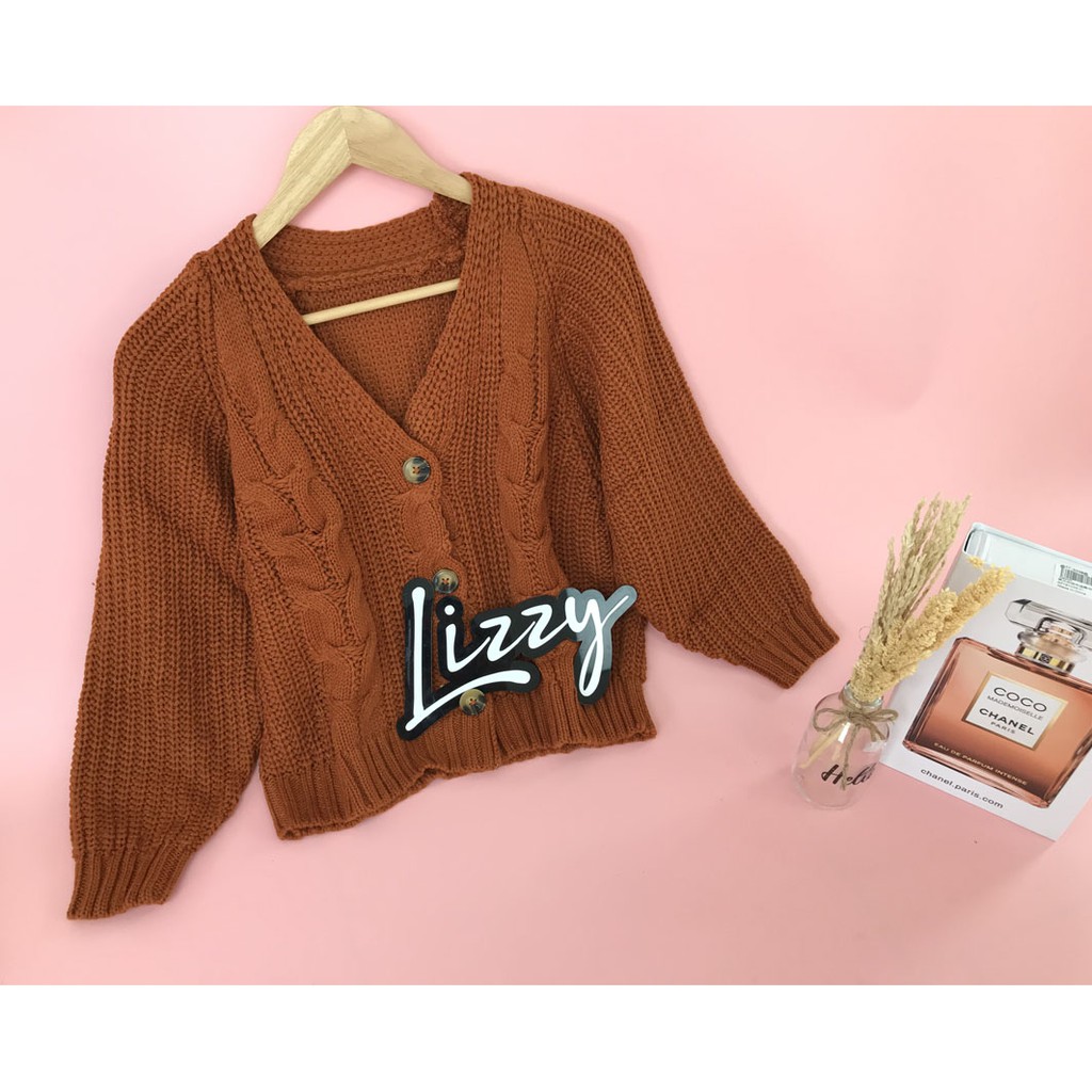 Lizzy - CARDIGAN CABLE ELENILA PREMIUM