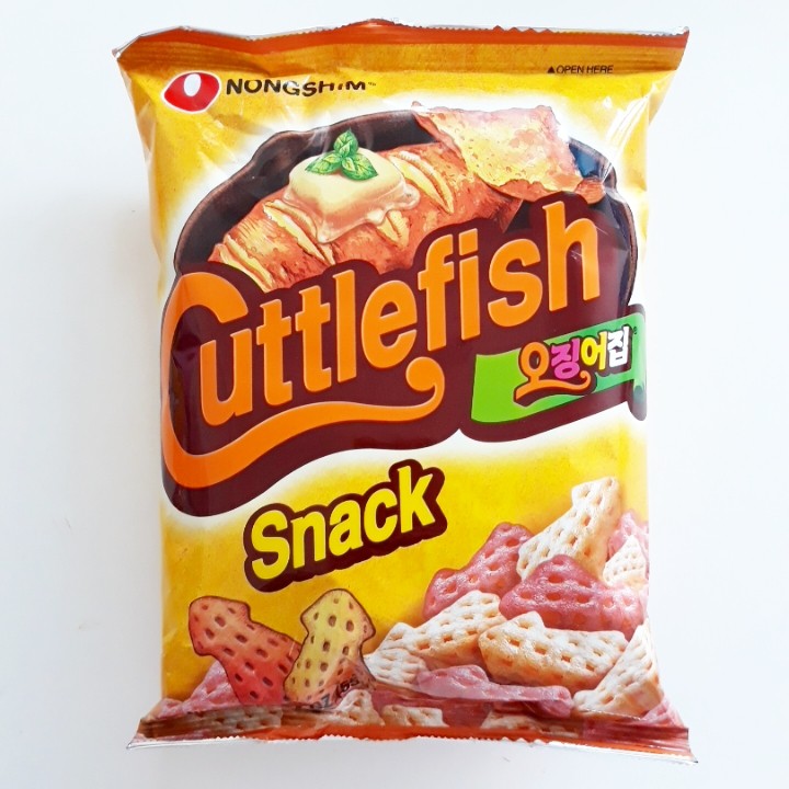 

Nongshim Cuttlefish Snack 55gr / Makanan Ringan Rasa Seafood Cumi / Snack Import Korea