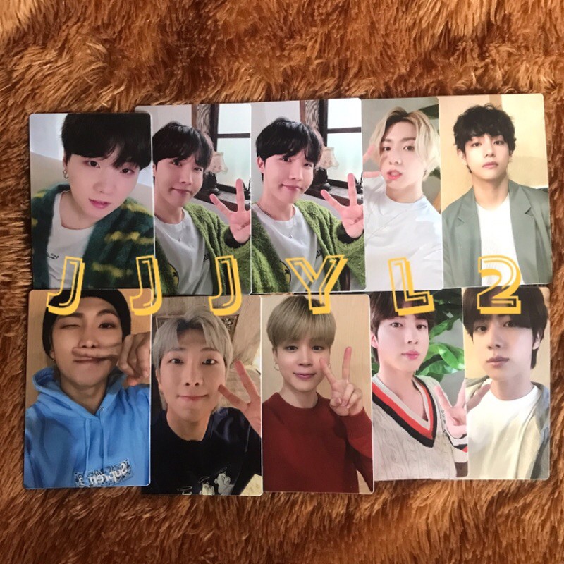 LD BTS m2u soundwave ld only taehyung jungkook jhope namjoon yoongi jimin jin photocard album bts