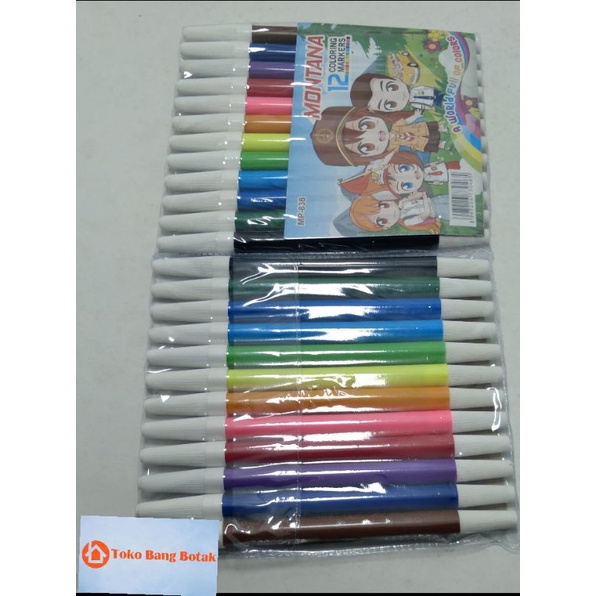 

satu pak spidol kecil 12 warna