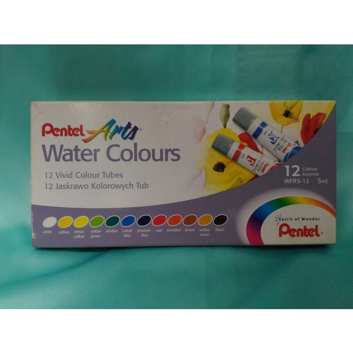 

(TERLARIS) Cat Air Pentel 12 Warna