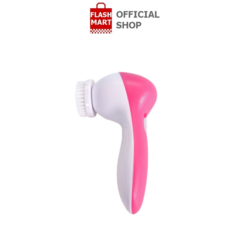 Flashmart Pembersih Wajah Elektrik 5 in 1 Facial Pore Cleaner Tubuh Pijat Mini Skin Beauty Brush