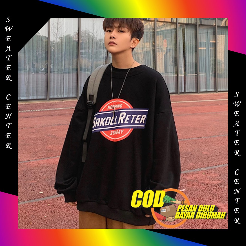 crewneck oversize murah crewneck putih pria cn pria murah cn oversize crewneck anime pria cn pria di