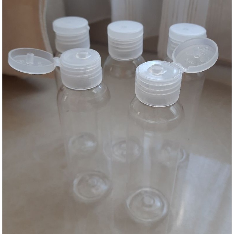 Botol Fliptop (fliptop 100ml)