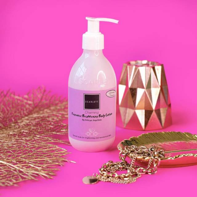 [RESELLER] BODY LOTION CHARMING SCARLETT WHITENING