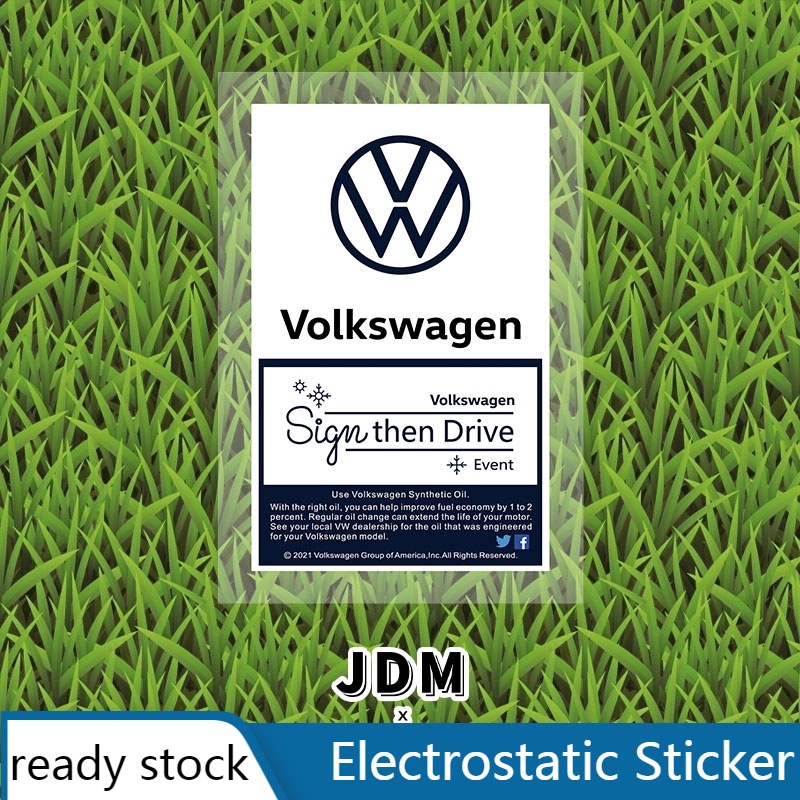 Sticker Dekorasi Kaca Depan Mobil Volkswagen Polo Jetta Vento Beetle Golf Mk6 Golf Passat Polo Sedan CC Mk7 Tiguan