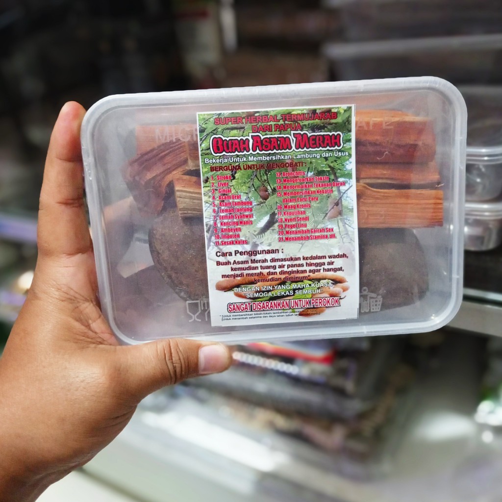 

jamu godok buah asam merah