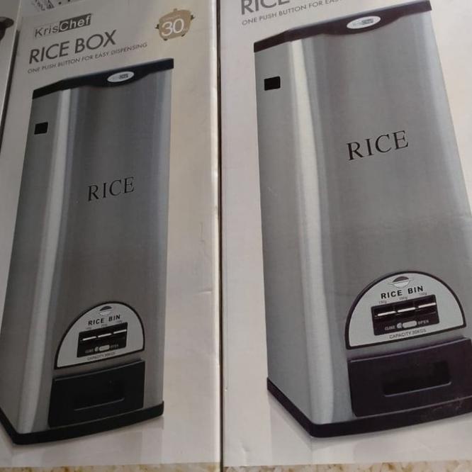 

KRIS RICE BOX/TEMPAT PENYIMPANAN BERAS 30 LITER G6F4G3GH