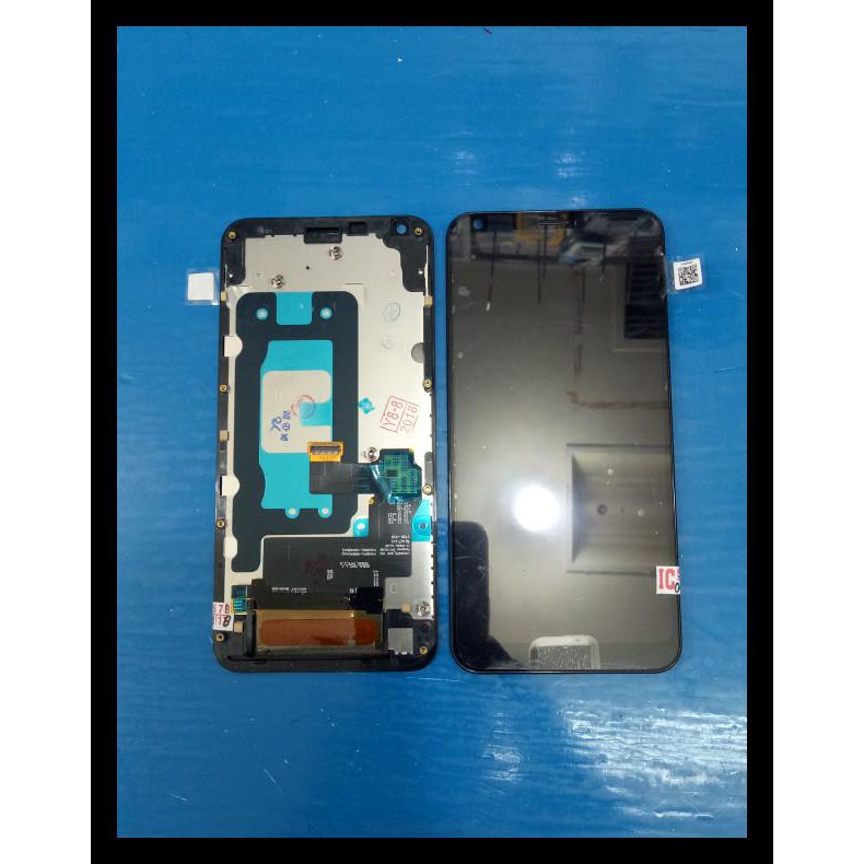 TERBARU LCD + TOUCHSCREEN + FRAME LG Q6 ORIGINAL - HITAM !!!!!!
