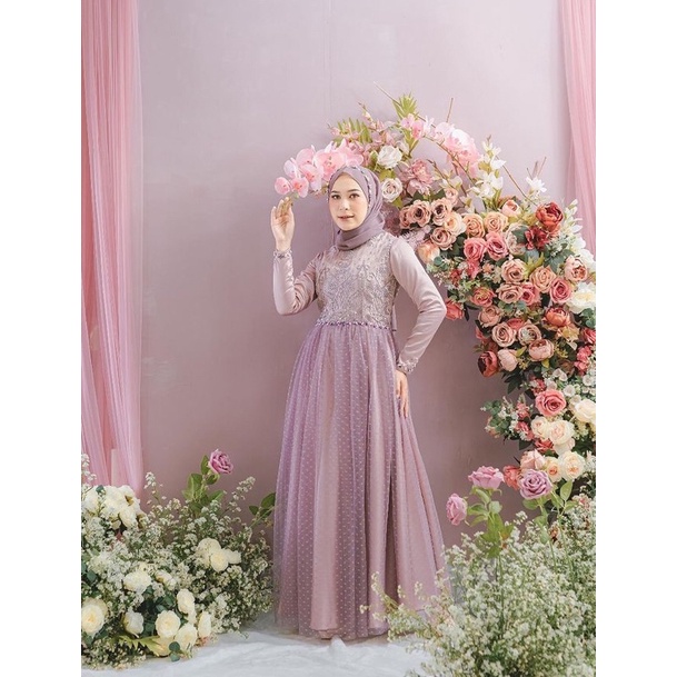 Lily dress - gamis Open PO