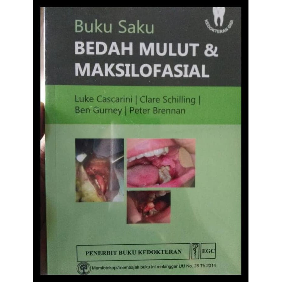 READY STOCK BUKU SAKU BEDAH MULUT DAN MAKSILOFASIAL ORIGINAL LUKE