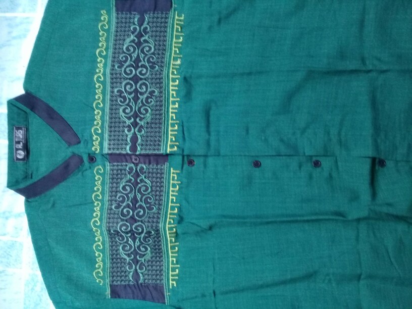 Bswart Batik Hrb026 Kenongo Hem Pendek Padi Pekalongan M L Xl Batik Pria Murah Modern Grosir Eltobeb