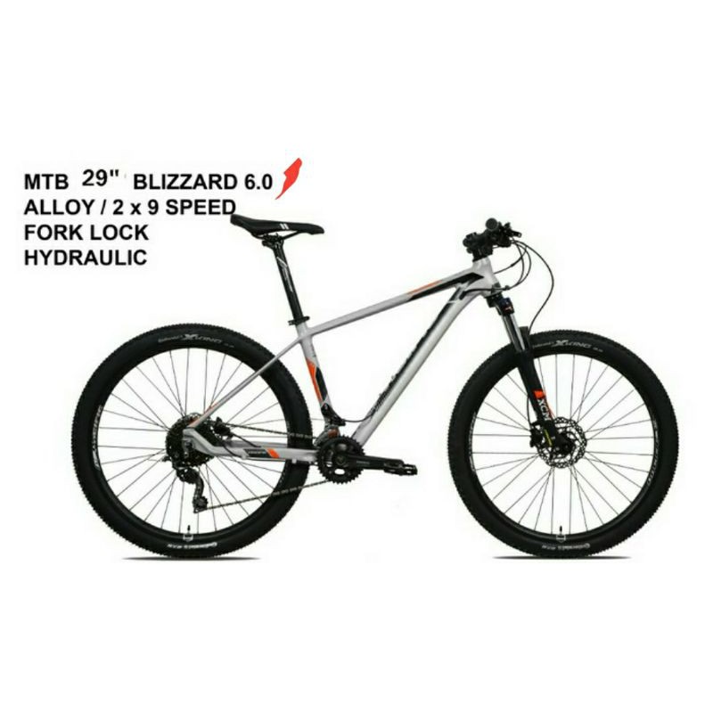 Sepeda Mtb 29 blizzar pacific