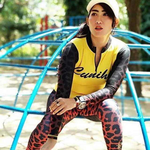 Set Baju Olahraga SXB Women Super Active Lengan Panjang and Legging Zumba Yoga Gym Senam Aerobic Sex