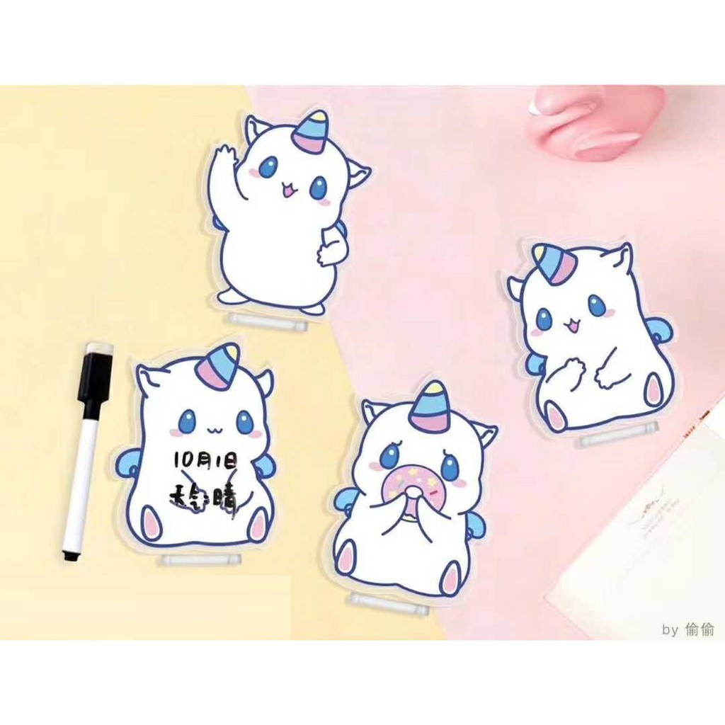 

Mini Memo Board Unicorn Acrylic Stand 320-362