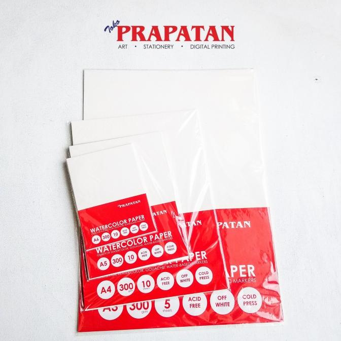 

PROMO Prapatan Watercolor Paper 300gsm Cold PresS