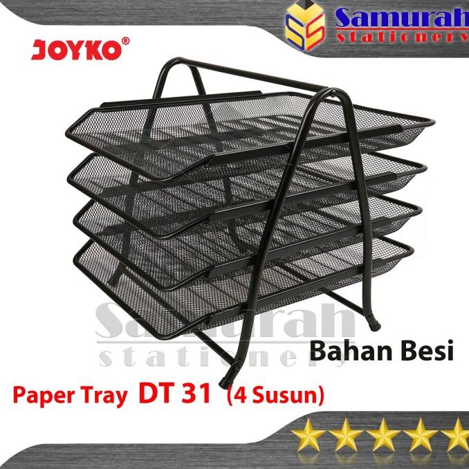 

[[COD]] Document Tray Besi 4 Tingkat DT 31 Joyko / Rak Dokument Kertas 4 Susun FREE ONGKIR Kode 1246