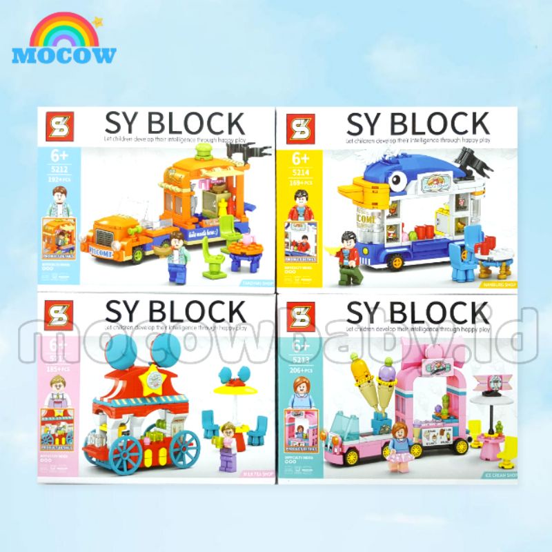 LEGO SY BLOCK MOBIL/MAINAN LEGO