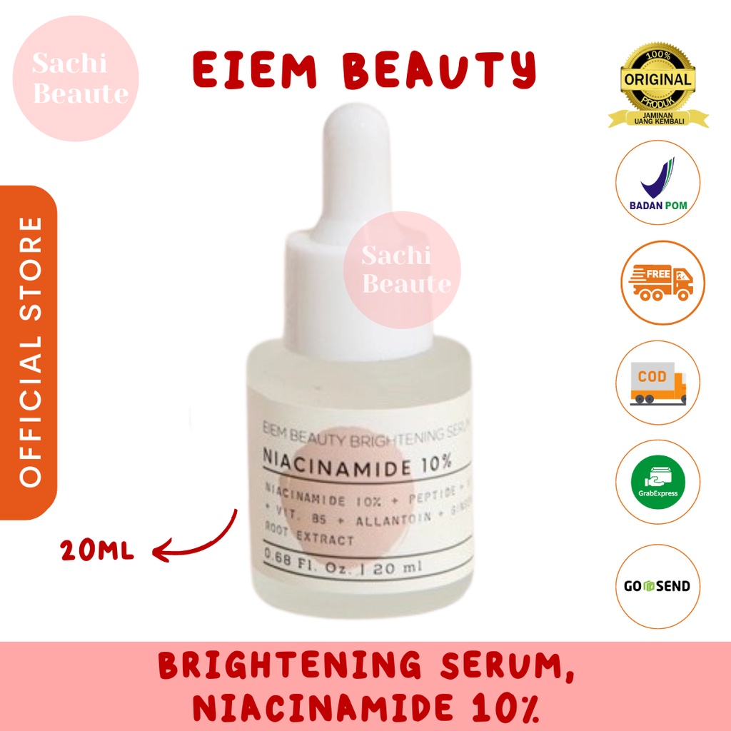 Eiem Beauty Brightening Serum, Niacinamide 10%
