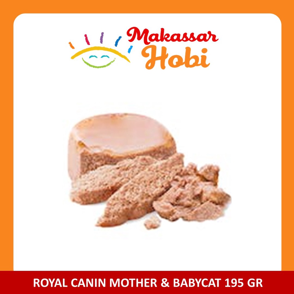 Royal Canin MOTHER &amp; BABYCAT 195gr Makanan Basah Kucing Hamil Menyusui