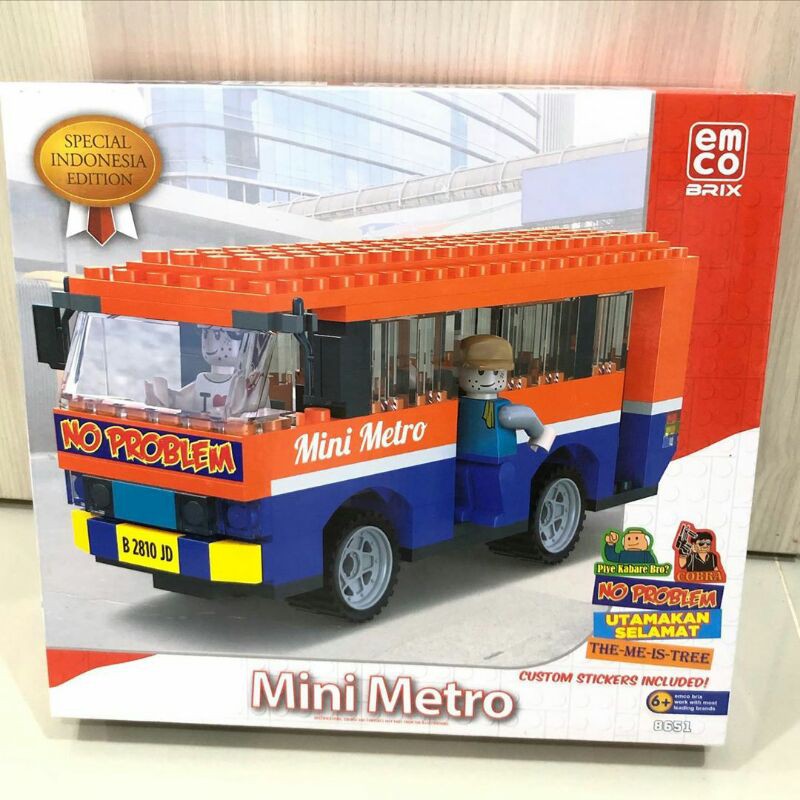 Brix Emco Metro Mini Indonesia Original TOP BRAND INDONESIA