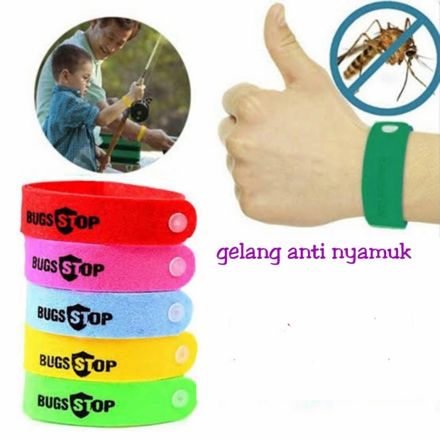 Gelang Anti Nyamuk &amp; Serangga Anak Lucu - Gelang anti Serangga Kids