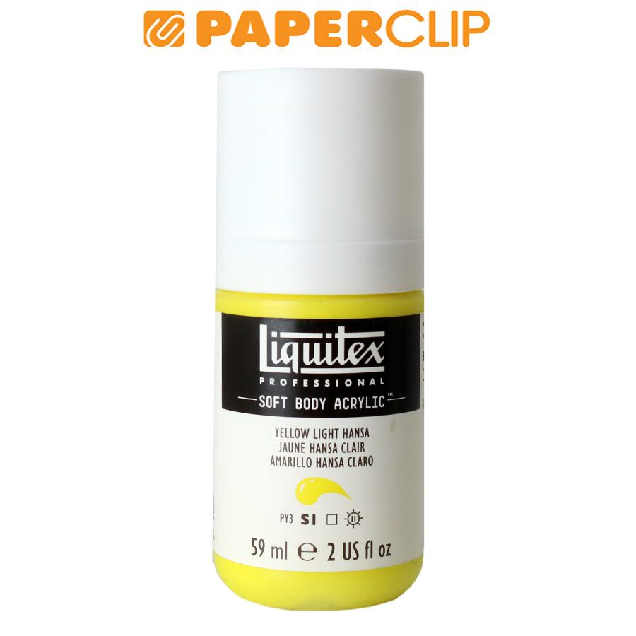 

ACRYLIC SOFT BODY LIQUITEX 1959411 YELLOW LIGHT HANSA