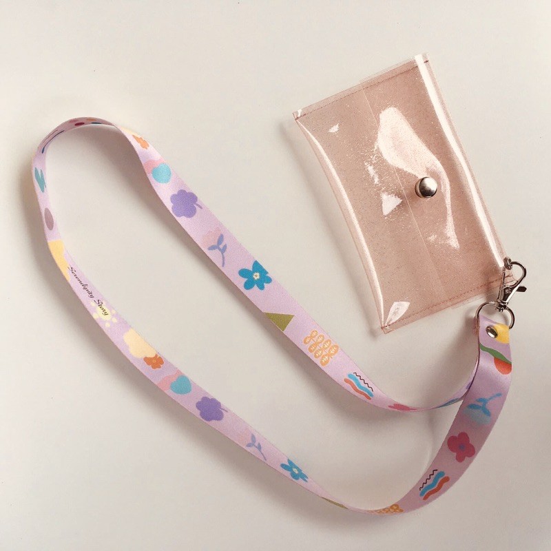 

Pocket Jelly Peach with Dreamy Lanyard