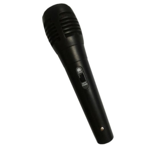 Mic Dynamic wire Microphone Kabel Karaoke Mikrofon switch on off Berkualitas