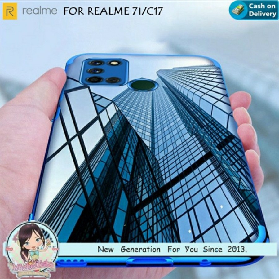 SOFTCASE REALME 7 - PREMIUM SHINING CHROME REALME 7i C17 REALME 7 - BC